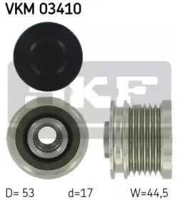 VKM 03410 SKF Механизм свободного хода генератора